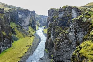 Fjaðrárgljúfur Canyon