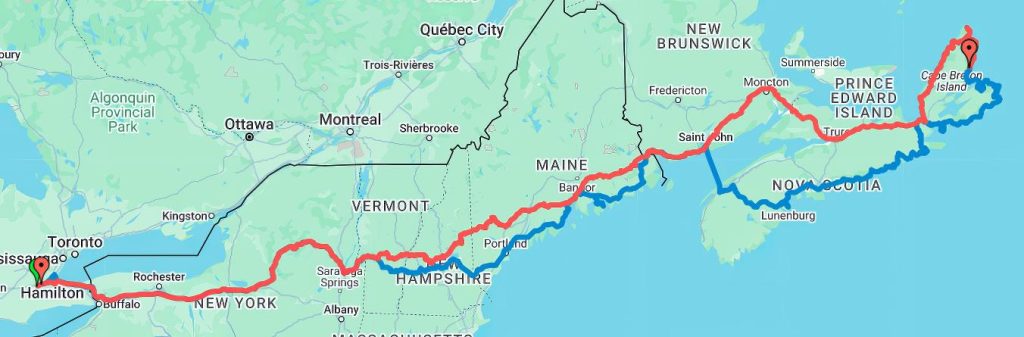 2008 Nova Scotia Motorcycle Tour