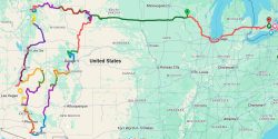 2010 Motorcycle Trip - Complete Trip including Trucking the Bike to Rapid City, South Dakota