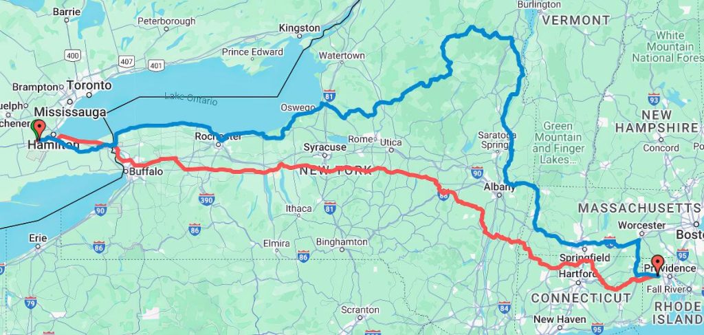 2015 Rhode Island Motorcycle Trip