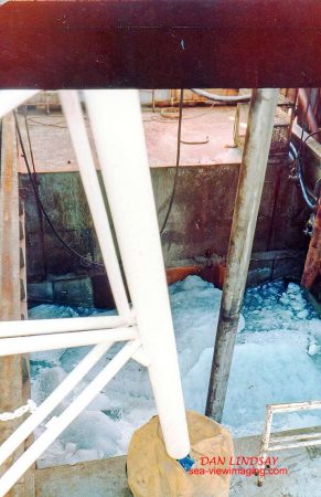 Moon Pool in Center of Drillship