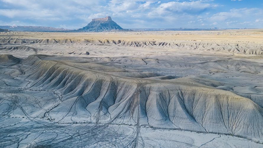 Factory Butte in the Distance