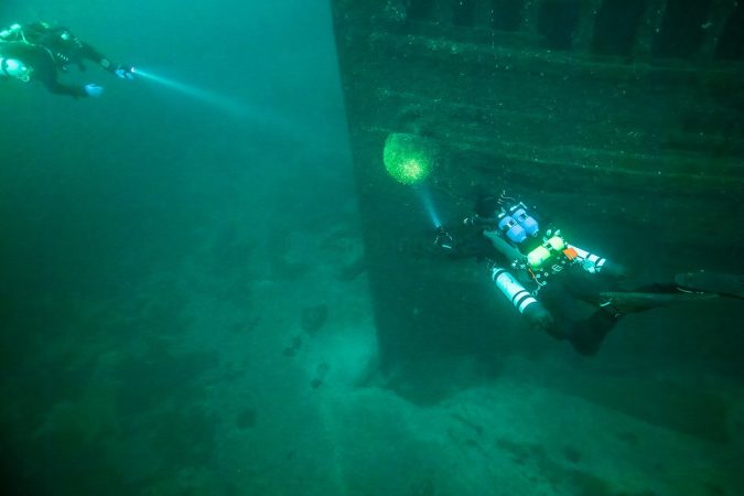 Rebreather Divers Randall Purdy & Sean Putnam