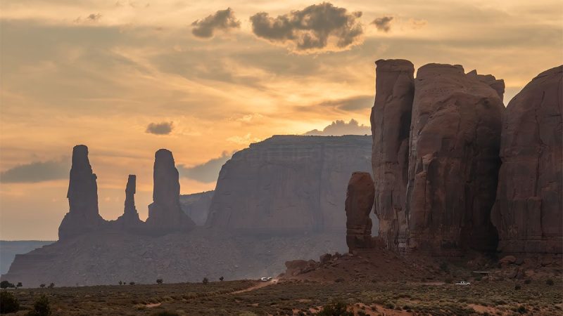 Monument Valley at Sunset