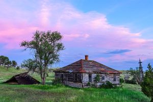 Abandoned Farmhouse in Wyoming