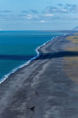 Black Sand Beach at Dyrhólaey