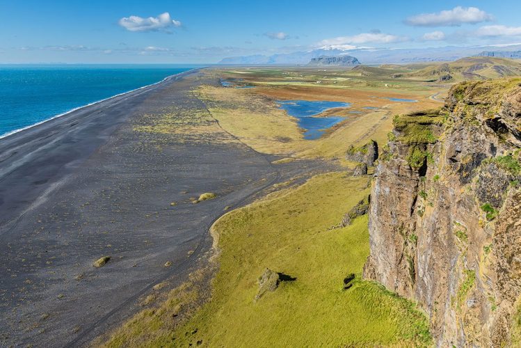 Black Sand Beach at Dyrhólaey