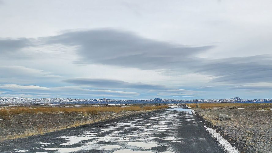 Road to the Eastern side of Dettifoss
