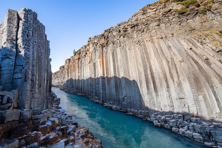 Studlagil Canyon