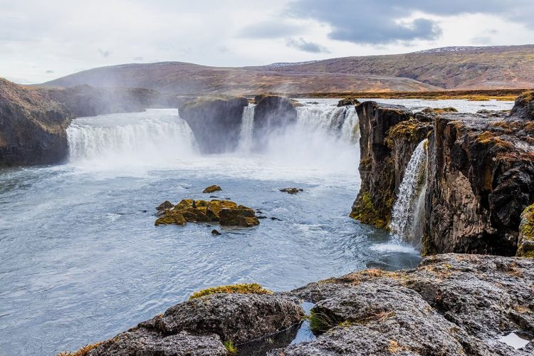 Godafoss Falls, Northern Iceland